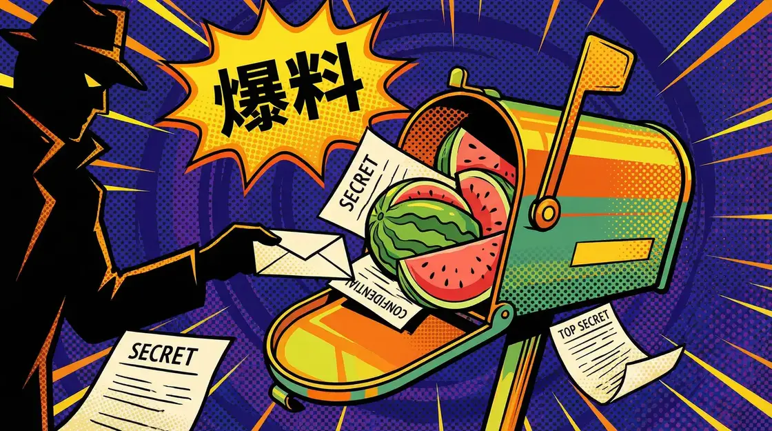 吃瓜大赛 匿名爆料通道漫画插图